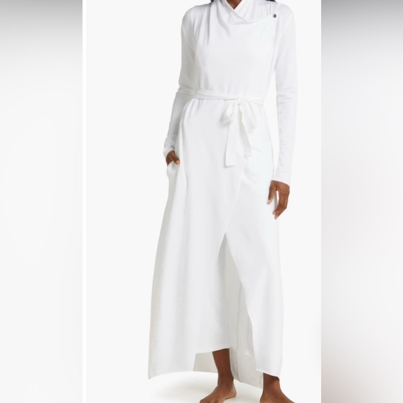 LUNYA Stretch Pima Cotton & Modal Robe - Picture 1 of 6